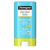 Neutrogena Wet Skin Kids Water Resistant Sunscreen Stick for Face and Body,...