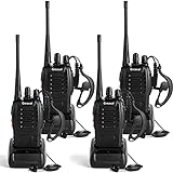 Greaval Rechargeable Walkie Talkies Long Range for Adults with Earpieces, 16...