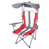 Kelsyus Premium Canopy Foldable Portable Outdoor Lawn Chair with Arm Rest, Cup...