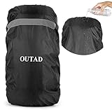 OUTAD Waterproof Backpack Rain Cover with Reflective Strip