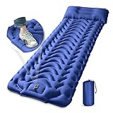 Sleeping Pad, MEETPEAK Extra Thickness 4 Inch Inflatable Camping Sleeping Mat...